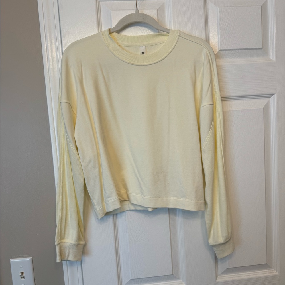 Lululemon cropped sweater